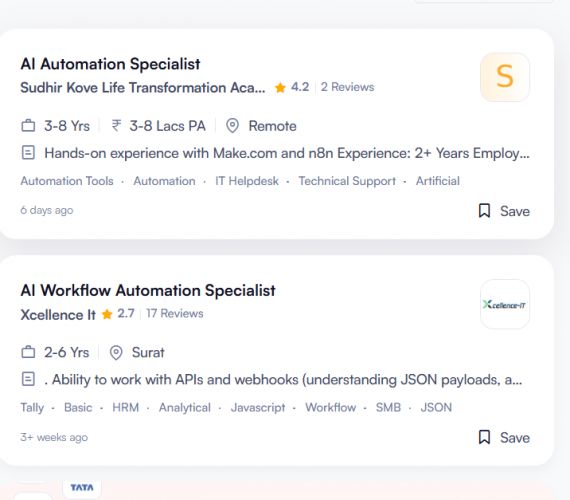 AI WhatsApp Automation internship jobs in Al Ain